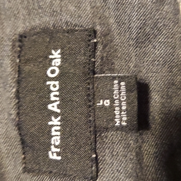 Looks like dark denim. Just a more breathable feels. - Picture 2 of 2